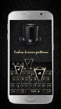 Business Gentleman Keyboard screenshot 1
