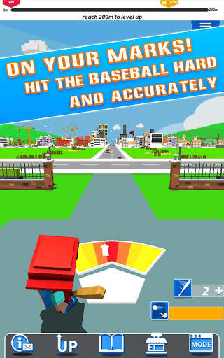 Fun Blocky Baseball Game screenshot 1