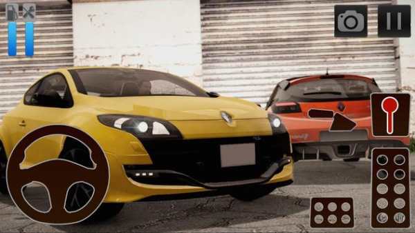 Car Driving Simulator Renault screenshot 1
