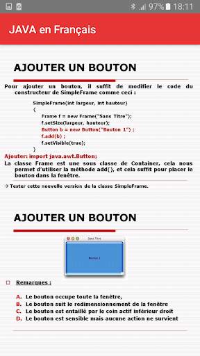 JAVA en Français screenshot 3