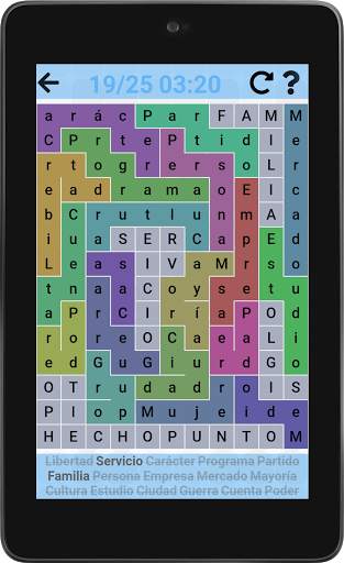 Sopa de Letras en Español screenshot 8