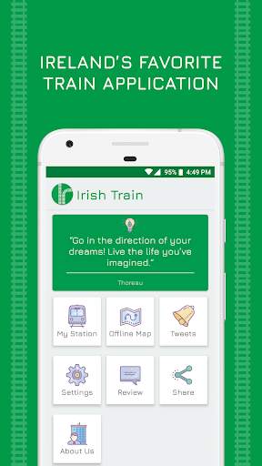 Irish Rail: Live Train App of Ireland скриншот 1