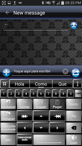 THEME AI TYPE SILVER BLACK screenshot 4
