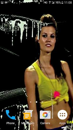 Hot Screen Washer Girl Video screenshot 1