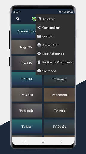 TV Brasil 2021 - Televisão ao Vivo TV Box Smart TV screenshot 4