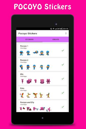 Pocoyo Stickers For WhatsApp | Cartoon WAStickers screenshot 8