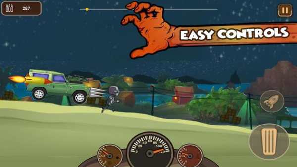 Zombie Killer Car Racing 3D screenshot 2