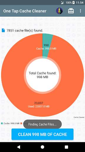 One Tap Cache Cleaner screenshot 1