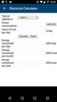 Electrical Calculator Pro screenshot 5
