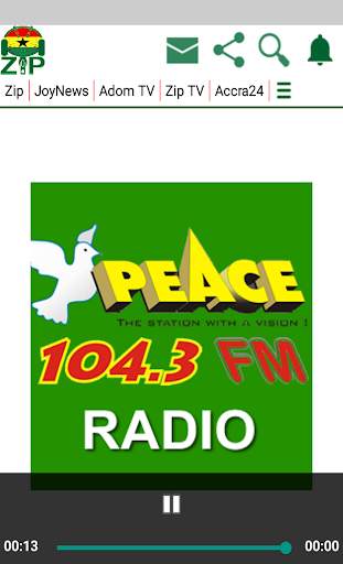 Ghana Zip TV & Radio Stations screenshot 2