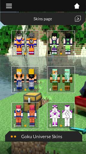 Goku Skin DragonBall for Minecraft 2021 screenshot 2