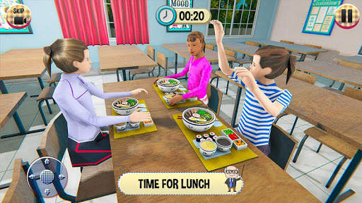Virtual High School Girl Game- screenshot 2