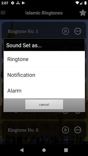 Islamic Ringtones screenshot 8
