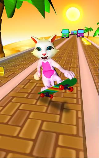 Tom Subway: Endless Cat Running screenshot 10