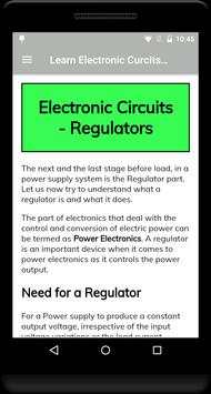 Learn Electronic Curcits Complete Guide скриншот 4