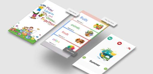 Kids Learning - Food Animal Color & Season Names screenshot 1
