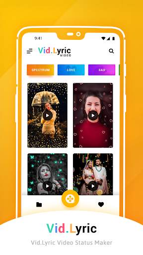 Vid.Lyric - Music Video Maker with Effects screenshot 1
