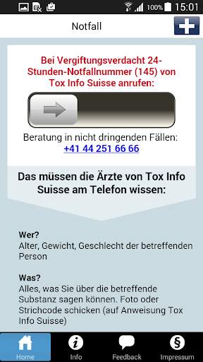 Tox Info App screenshot 2