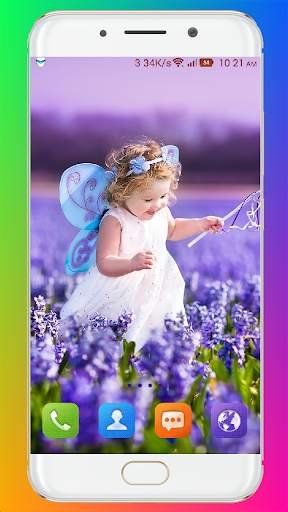 Cute Baby Wallpaper screenshot 2
