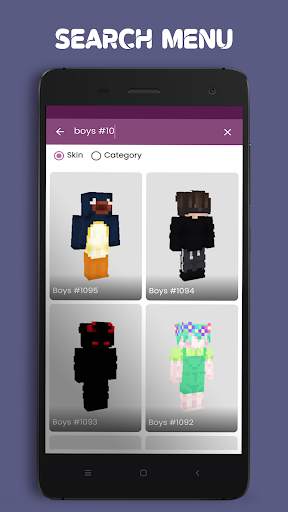 Boys Skins Minecraft PE screenshot 7