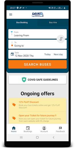 Saini Travels screenshot 2