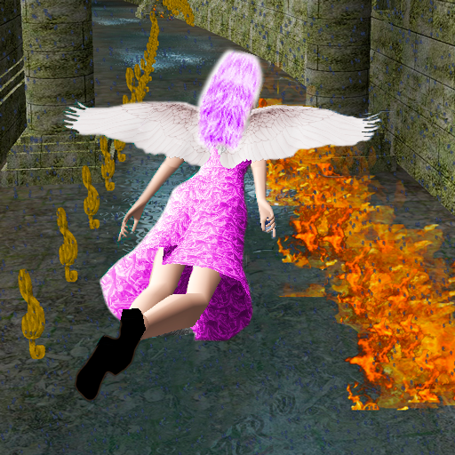Flying Girl Runner 4 icon