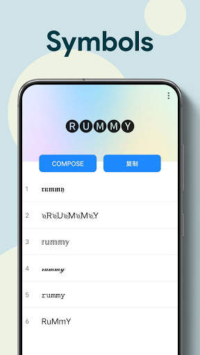 Rummy Font screenshot 3
