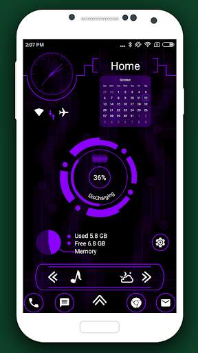 Hi-tech newest launcher screenshot 15