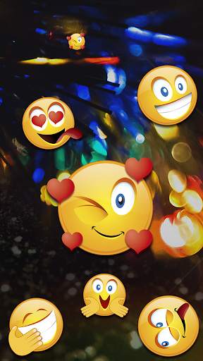 Smiley Emoji Keyboard 2018 Sticker स्क्रीनशॉट 1