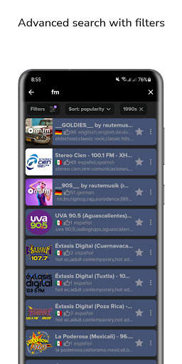 Radio G : Online radio recorder & stations browser screenshot 4