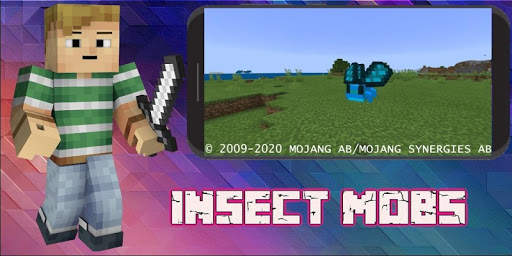 Mod Insects Mobs[Addon Map] screenshot 1