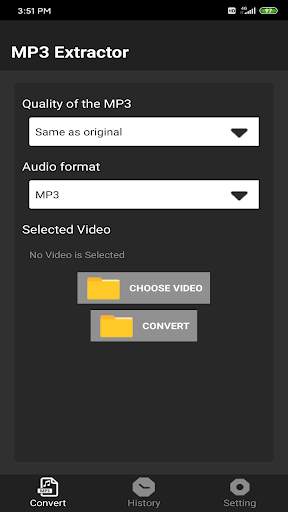 MP3 Converter -Audio Extractor screenshot 1