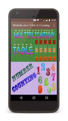 Multiplication Table (पहाड़ा) & Counting (गिनती) скриншот 1