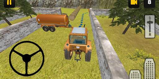 Tractor Simulator 3D: Water Transport screenshot 5
