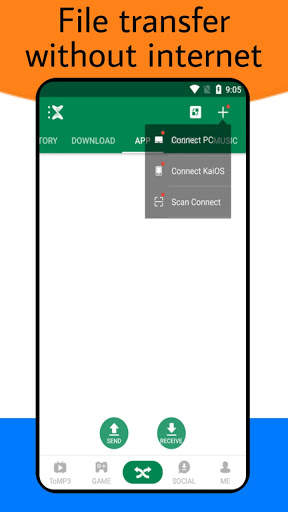 File transfer X 2021 transfer File X sharing app screenshot 6