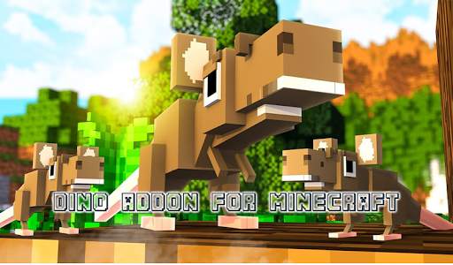 Addon Dino Mod for Minecraft PE screenshot 2
