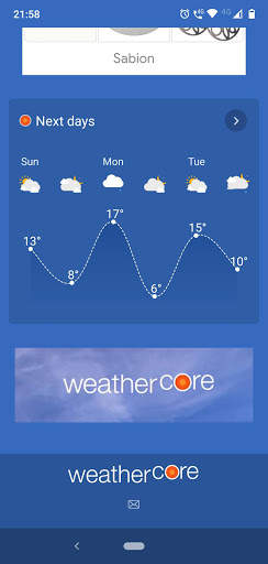 Weather Core - Forecast & Live Weather screenshot 3