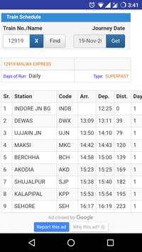 Live Train Enquiry - PNR Status NTES Indian Rail screenshot 4