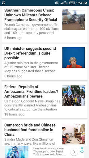 Ambazonia News screenshot 1