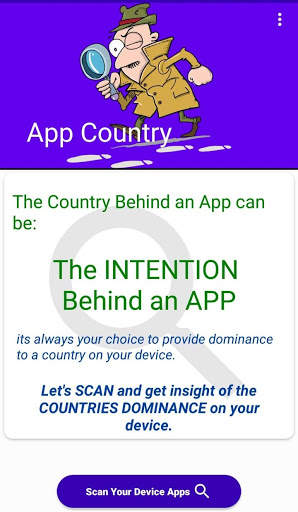 App Country: Country of origin of apps screenshot 1