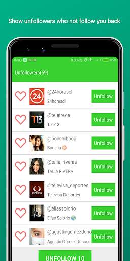 Unfollow Analyzer - Unfollower screenshot 3
