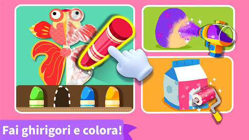 La classe d’arte di Baby Panda screenshot 2