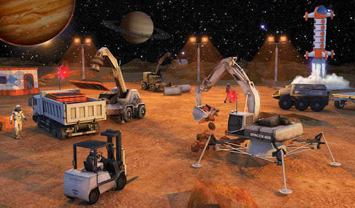 Space City Construction Simulator Game:Mars Colony screenshot 7