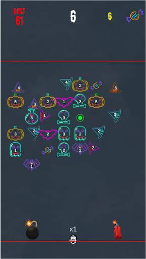 Halloween Monster Ball - Endless Game screenshot 1