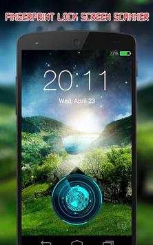 Fingerprint Scanner Lock Screen | Prank App screenshot 5