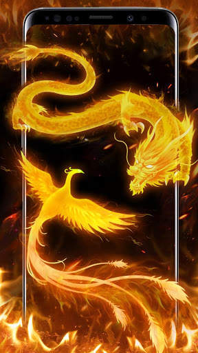 Dragon Phoenix Live Wallpaper screenshot 4