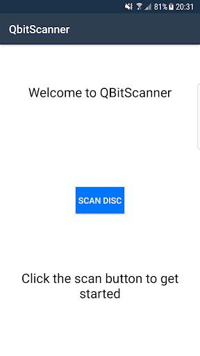 qbitScanner - License Disc screenshot 1
