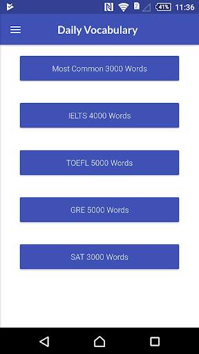 Daily Vocabulary screenshot 1