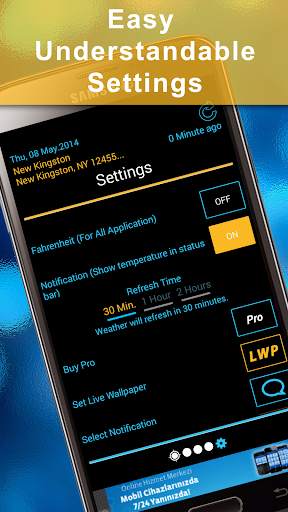 Weather Rise Clock 30  Widgets screenshot 7
