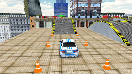 Rooftop Car Stunts screenshot 2